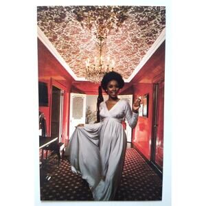 Diahann Carol Photo Postcard Julia Dynasty Actress Movie Star TV Singer UNUSED